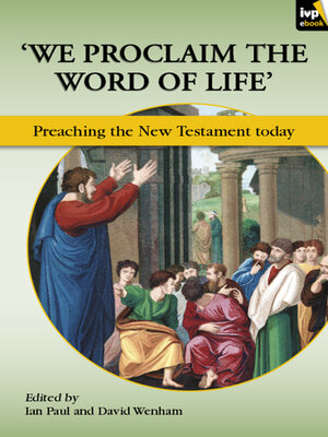 cover image of We Proclaim the Word of Life'